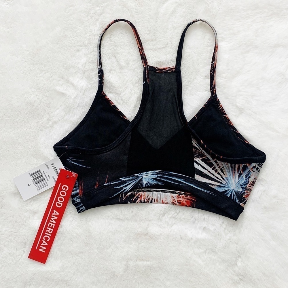 NWT Good American Barely There Bralette Fireworks - Picture 7 of 7